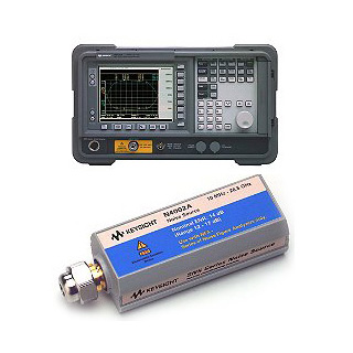 ノイズフィギュアアナライザ+ノイズソース N8975A+N4002A