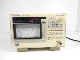 ブルーレイディスク対応　デジタルジッタメータ 7046-10(TA220)