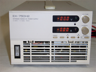 直流安定化ズーム電源 EX-750H2