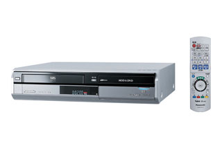 HDD内蔵VHS一体型DVDレコーダー   地デジＢＳ/ＣＳ DMR-XP20V