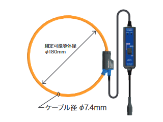 AC/交流フレキシブルカレントセンサ AC500/AC5000A 電流センサ CT9667-02 CT9667