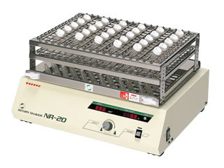 培養振とう関連 中型振とう機ロータリーシェーカーNR-20（スティックシート振とう台SR-4030付）