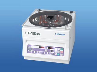 遠心機（スイングローター＋バケット） H-19α＋RF-109K＋MD-109K