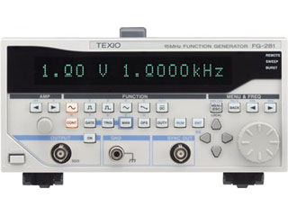 ファンクションジェネレータ（テクシオ） FG281