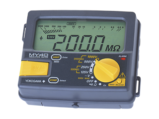 デジタル 絶縁抵抗計 MY40-01