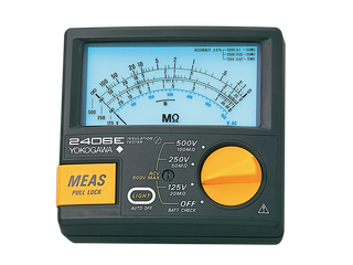 電池式絶縁抵抗計 2406 31