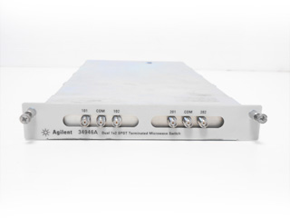 デュアル1x2SPDT終端付マイクロ波スイッチ 34946A-Op026