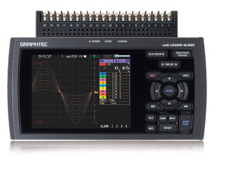 データロガー（20ch）/バッテリ付 GL820(B-513/B-514