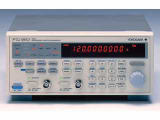シンセサイズドファンクションジェネレータ FG120(706012-1-M)