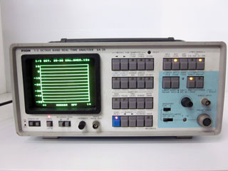 1/3オクターブ実時間分析コンピュータシステム SA-25
