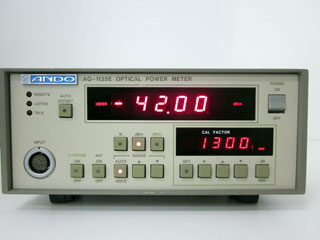 オプティカルパワーメーター AQ-1135E