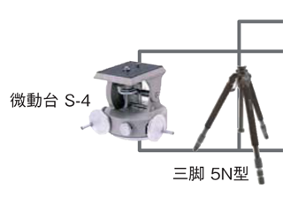 微動台（三脚付き） S4+5N