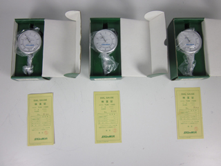 ダイヤルゲージ（0-20mm/0.01mm)　セット TCM-1020