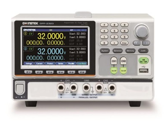 電子負荷機能付き高分解能多出力電源 GPP-2323G