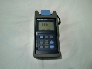 光パワーメータ AQ2160-02(SU1005A)