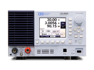 ELECTRONIC LOAD 多機能電子負荷装置 120V 60A 300W LN-300A