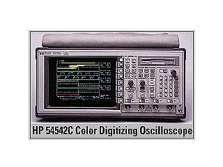 500MHz 2GSa / s 4チャンネル オシロスコープ 54542C
