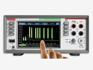 6.5桁マルチメータ グラフィカルタッチスクリーン付き DMM6500