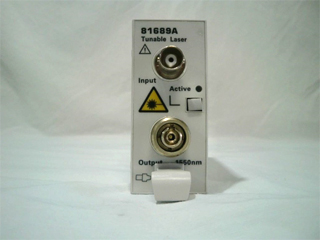 コンパクト波長可変レーザ光源モジュール 81689A(op021)