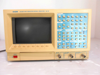 デュアルチャンネル騒音・振動解析装置 SA74A