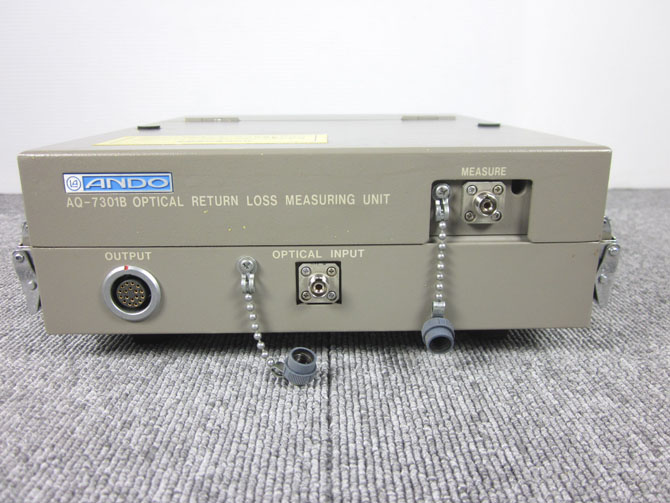 OPTICAL RETURN LOSS MEASURING UNIT・AQ7301B（安藤電気）を買い取らせていただきました。(2022