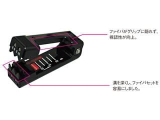 光ファイバジャケットリムーバ JR25